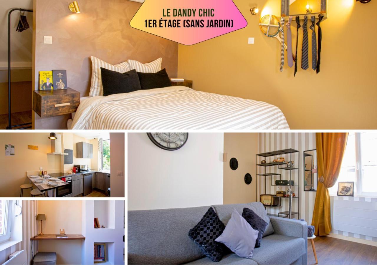 Ideal Pro & Couple - 2 Logements Theme Boho Chic Rdc & Dandy 1Er Etage - Quartier Calme - Jardin - Wifi Hd - Smart Tv - Parking Gratuit - Proche Centre & Transports - Ask Home วาลองเซียนส์ ภายนอก รูปภาพ